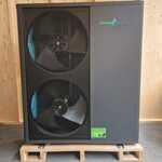 Warmptepomp 16KW – 3 Fase, Greenpump, Propaan, Antraciet